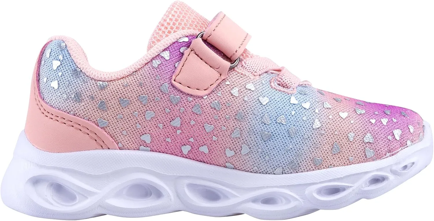 Toddler Boys Girls Light Up Shoes Little Kids Flashing Led Sneakers
