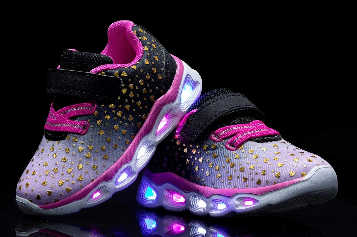 Toddler Girls Led Shoes Kids Light Up Sneakers