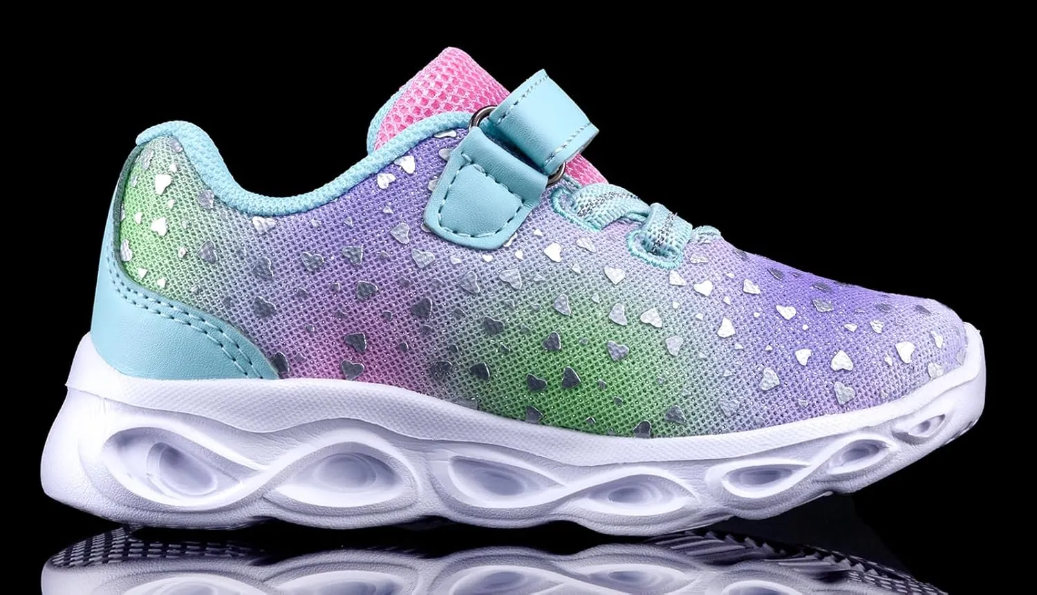 Toddler Girls Led Shoes Kids Light Up Sneakers