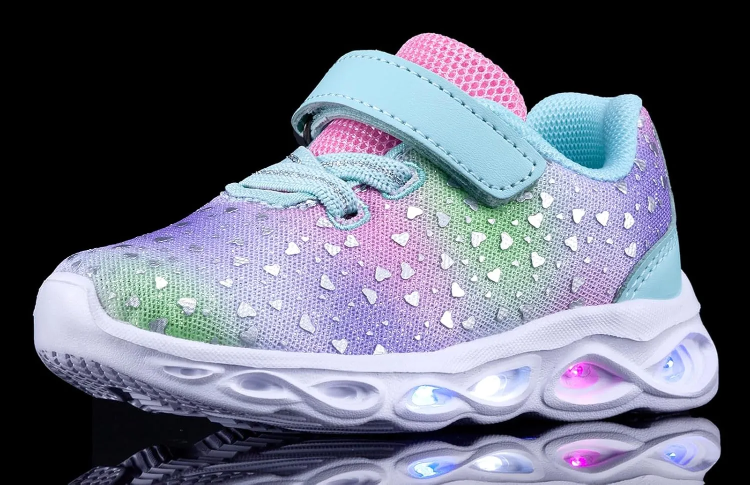 Toddler Girls Led Shoes Kids Light Up Sneakers