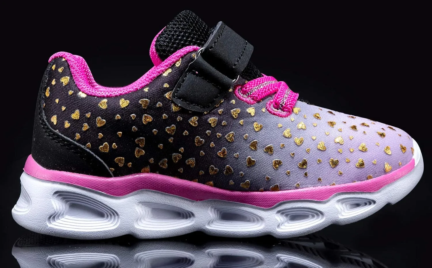 Toddler Girls Led Shoes Kids Light Up Sneakers