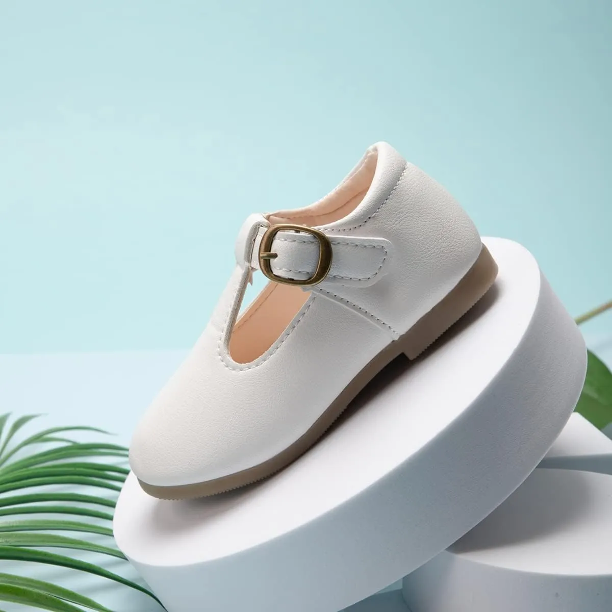 Toddler Girls Mary Jane Dress Shoes Ballet Flats Little Girls Soft Slip-On Bowknot Princess Shoes Wedding Party Casual Walking School Uniform Moccasins Baptism Shoes
