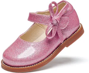 Toddler Girls Mary Jane Flats Oxford Dress Shoes-Little Girls School Shoes Uniform Wedding