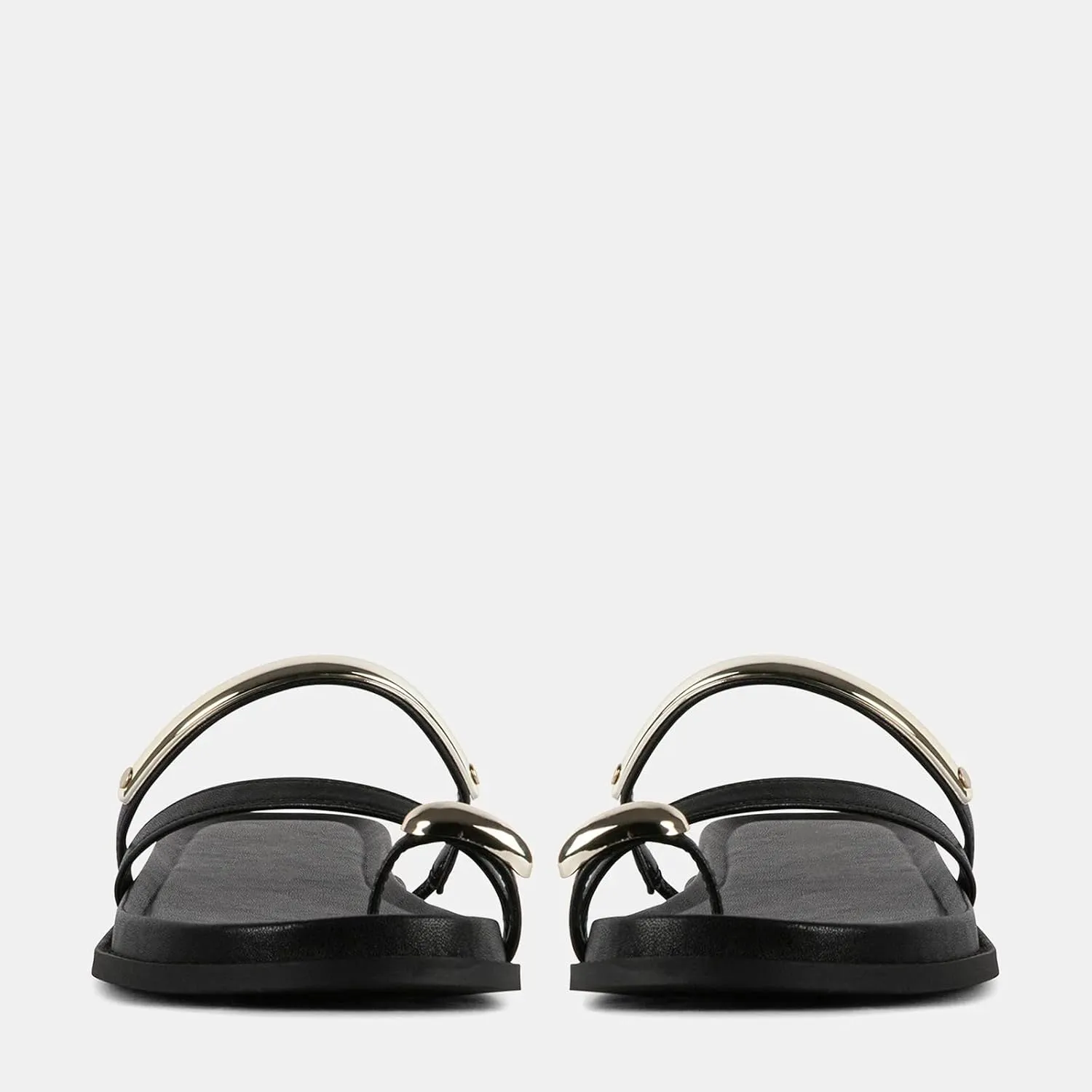 Toe Ring Thong Sandals for Women Open Toe Strappy Flat Sandals Casual Summer Dressy Beach Slide Sandals