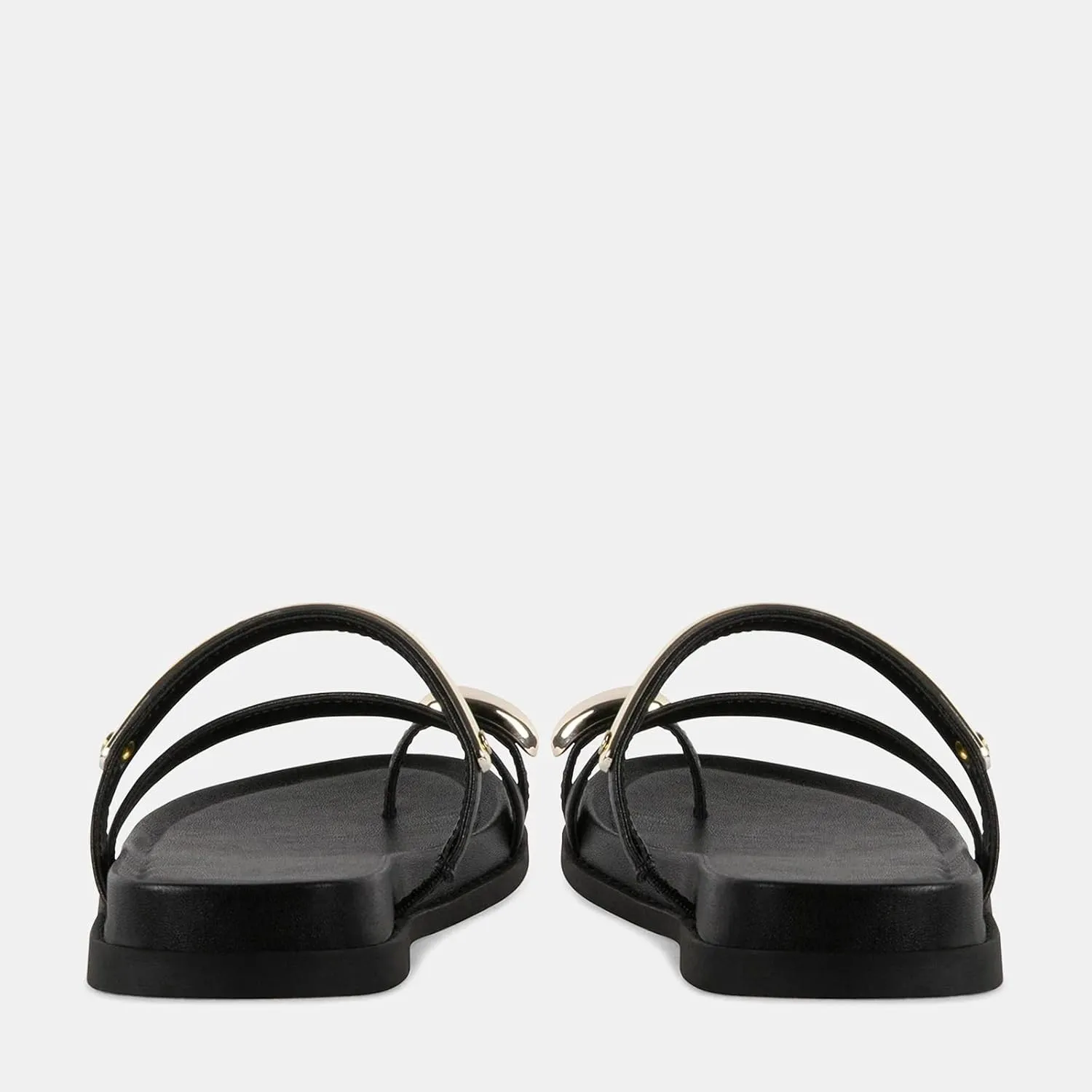 Toe Ring Thong Sandals for Women Open Toe Strappy Flat Sandals Casual Summer Dressy Beach Slide Sandals