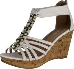 TOP Moda Women's Ds-6 Wedge Sandals