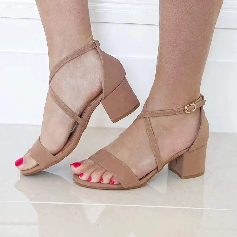 TRENDSUP Women's Women's Chunky Heel Sandals