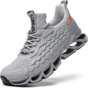 TSIODFO Men's Sneakers Sport Running Athletic Tennis Walking Shoes