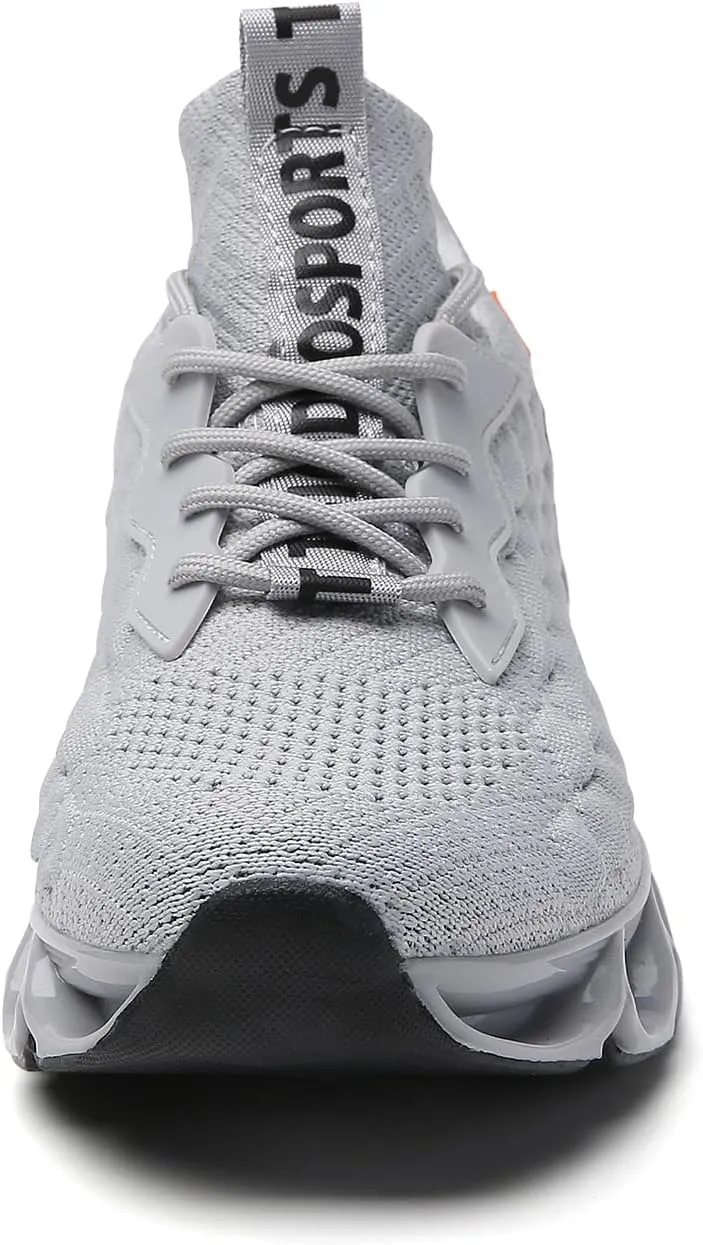 TSIODFO Men's Sneakers Sport Running Athletic Tennis Walking Shoes