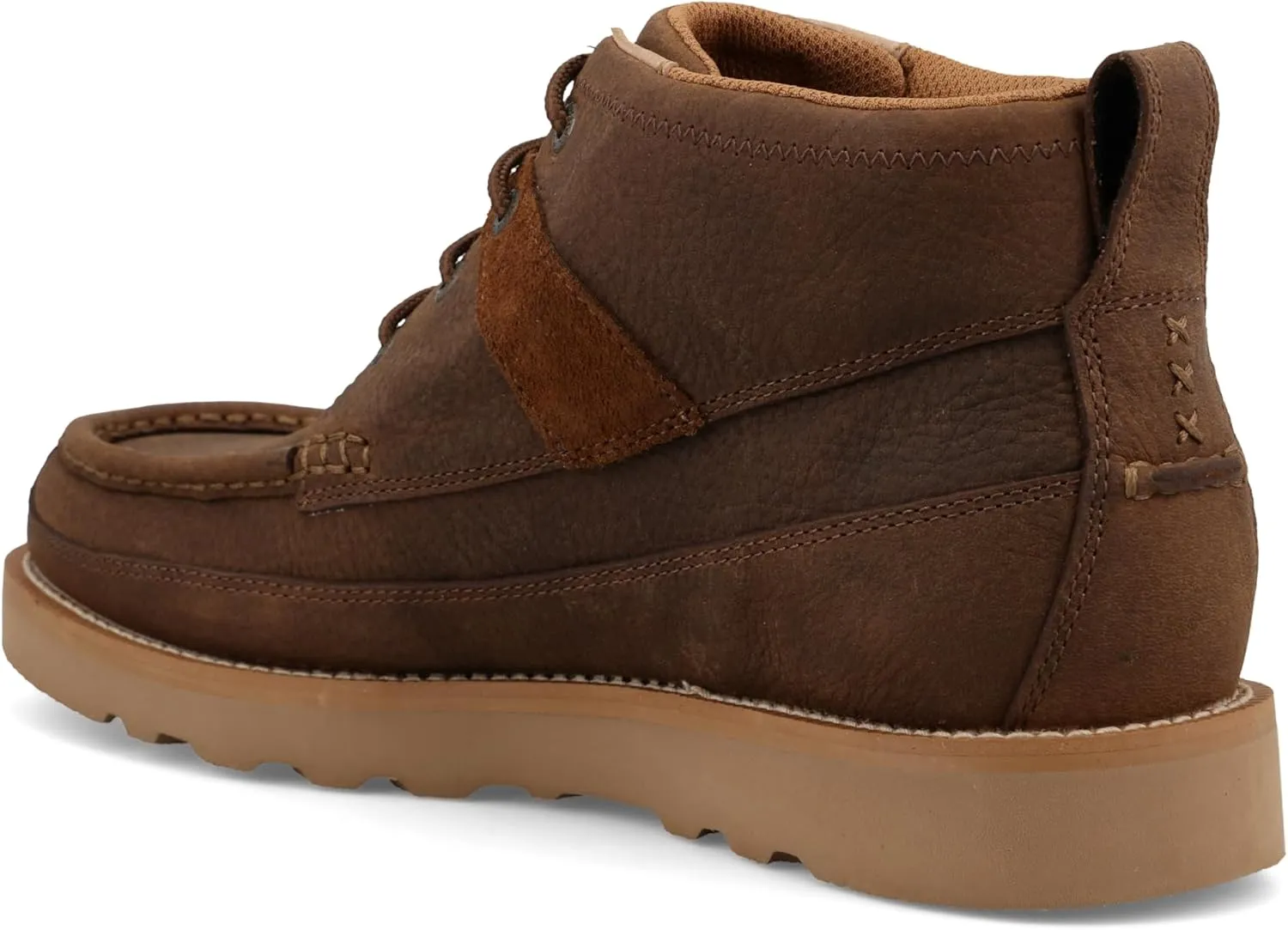 Twisted X Men's 4" Wedge Sole Boot, Moc Toe
