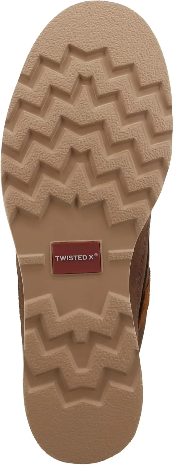 Twisted X Men's 4" Wedge Sole Boot, Moc Toe