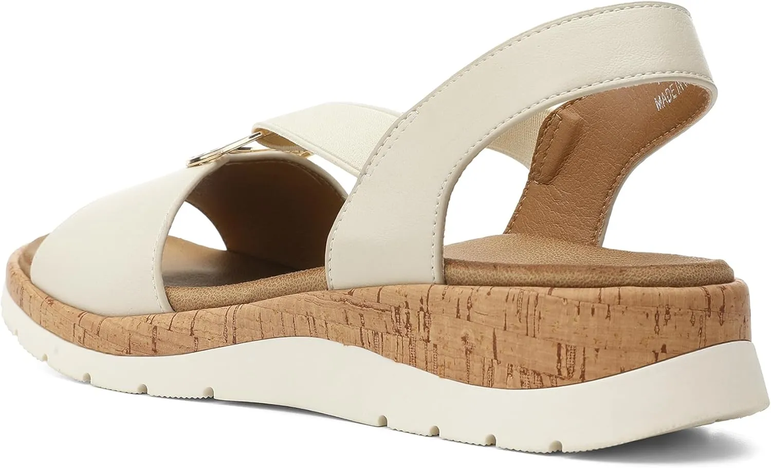 UBFEN Womens Platform Wedge Sandals Casual Open Toe Comfortable Ladies Outdoor Walking Beach Shoes Dress with Arch Support