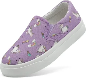 Unisex Canvas Sneakers Comfortable Breathable Casual Toddler Shoes Non-Slip Toddler Girl Sneakers