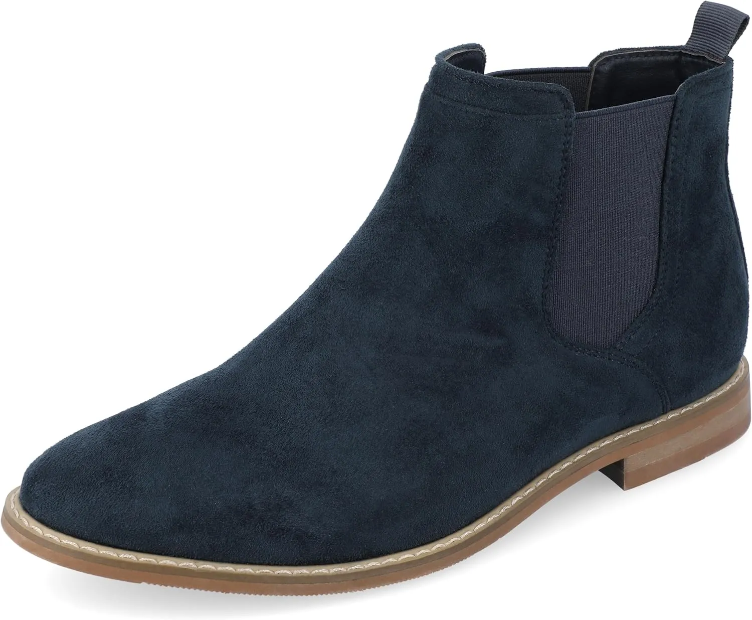 Vance Mens Marshall Tru Comfort Foam Pull-on Round Toe Chelsea Boot