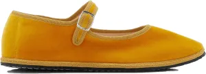 Velvet Ballet Flats for Women Cute Suede Round Toe Slip On Mary Jane Flats Casual Comfortable Ballerina Shoes