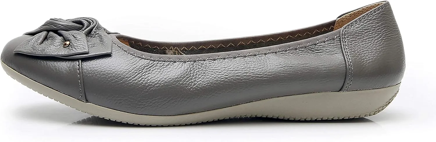 VenusCelia Women's Bows Dance Flats Shoes