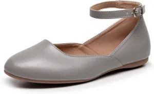 VenusCelia Women's Serenity Strap Flats Shoe