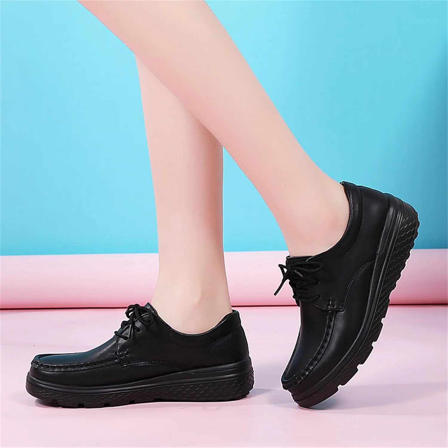 Veroders Women's Nurse Working Shoes Breathable Elderly Diabetic Sneakers Orthopedic Walking Shoes