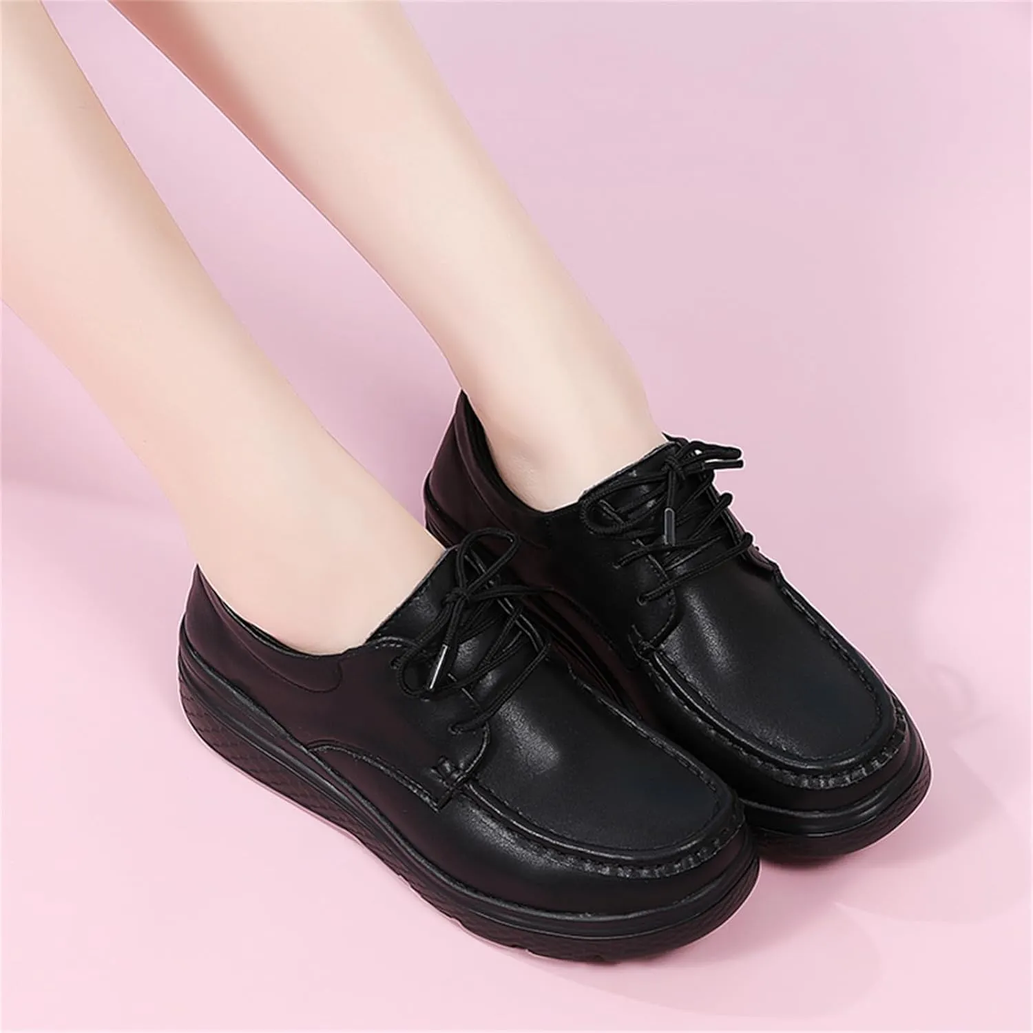 Veroders Women's Nurse Working Shoes Breathable Elderly Diabetic Sneakers Orthopedic Walking Shoes
