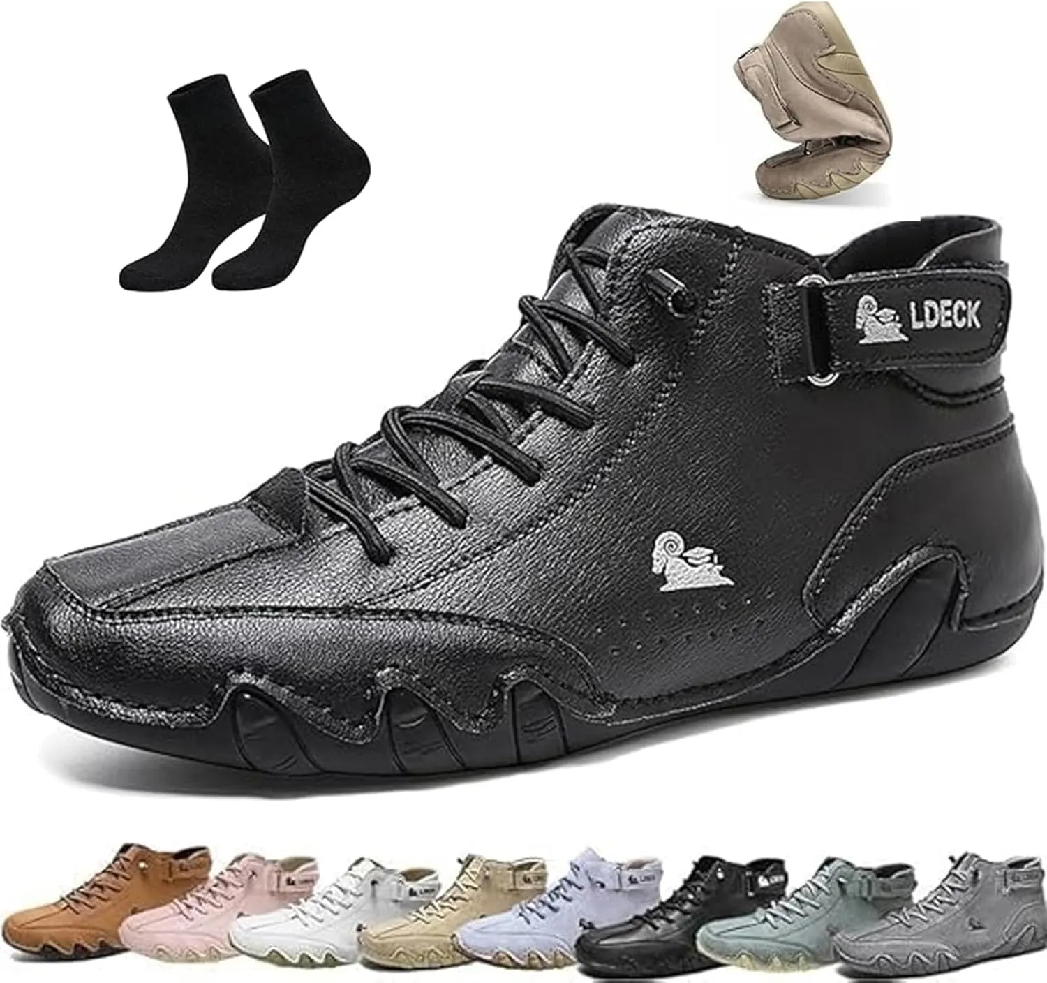 Vogany Shoes Orthopedic Sneakers Women, Vogldeck - Waterproof and Breathable Unisex Outdoor Arch Support Hiking and Walking Shoes