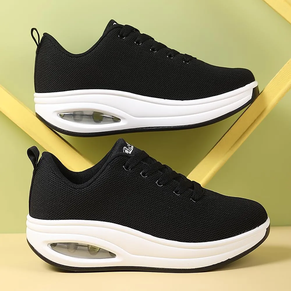 Walking Shoes for Women Air Cushion Nurse Slip Resistant Work Running Sneakers Food Service Platform Comfortable All Day Weight Light