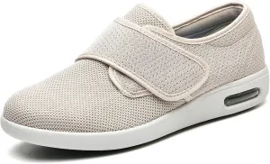 W&LESVAGO Women's Wide Width Diabetic Shoes, Breathable Lightweight Walking Sneakers for Edema Arthritis Swollen Feet