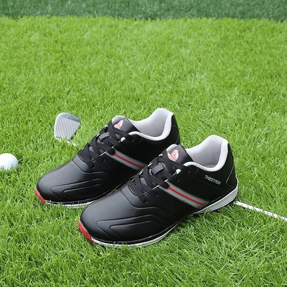 Waterproof Golf Shoes Men Professional Golf Sneakers Spikless Light Weight Walking Footwears Outdoor Male Walking Shoes