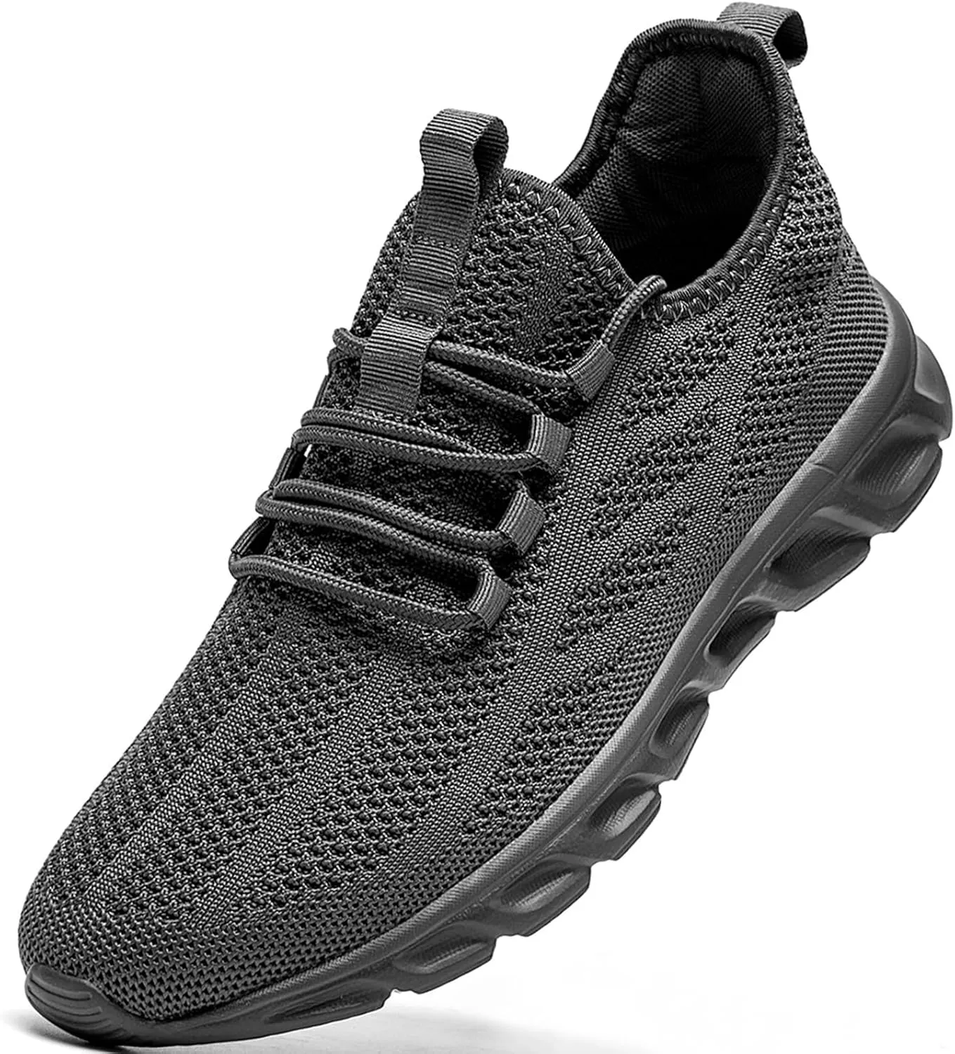 WCIDFY Mens Running Shoes Mesh Breathable Tennis Shoes Lightweight Walking Sneakers Comfortable for Gym