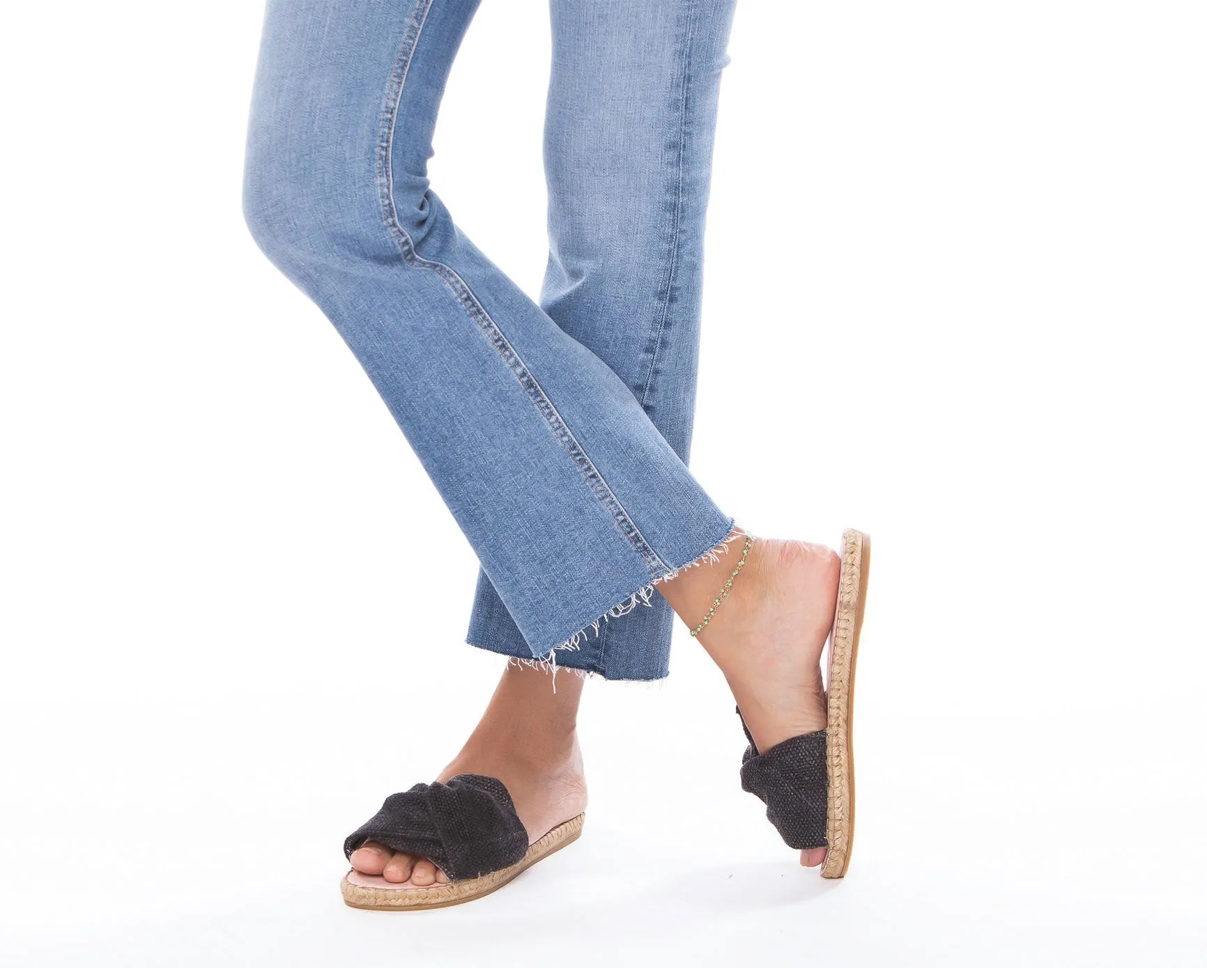 with - Knot Sandals Yucatan Black - Flat Beautifully designed Robust