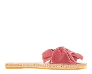 with Responsive Monaco Attractive - Knot Flat Antique Sandals Rose -