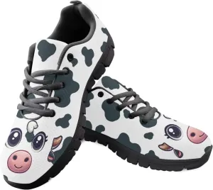 Women Non-Slip Running Shoes Casual Lightweight Workout Shoes Lace-Up Exercise Shoes Breathable Walking Shoes Athletic Sneakers US 5-12