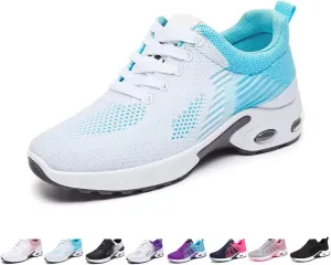 Women Orthopedic Sneakers Stylish Walking Shoes, 2025 New Air Running Shoes, Non Slip Walking Sneakers, Mesh Air Cushion Sneakers for Gym Workout Sports