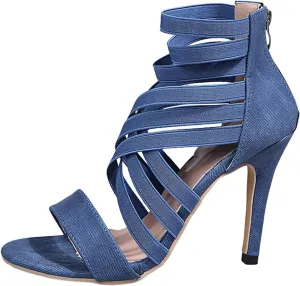 Women Tennis Shoes High Heel Toe Zipper Casual Sandals Heels Breathable Fashion High High Heel Winter Boots
