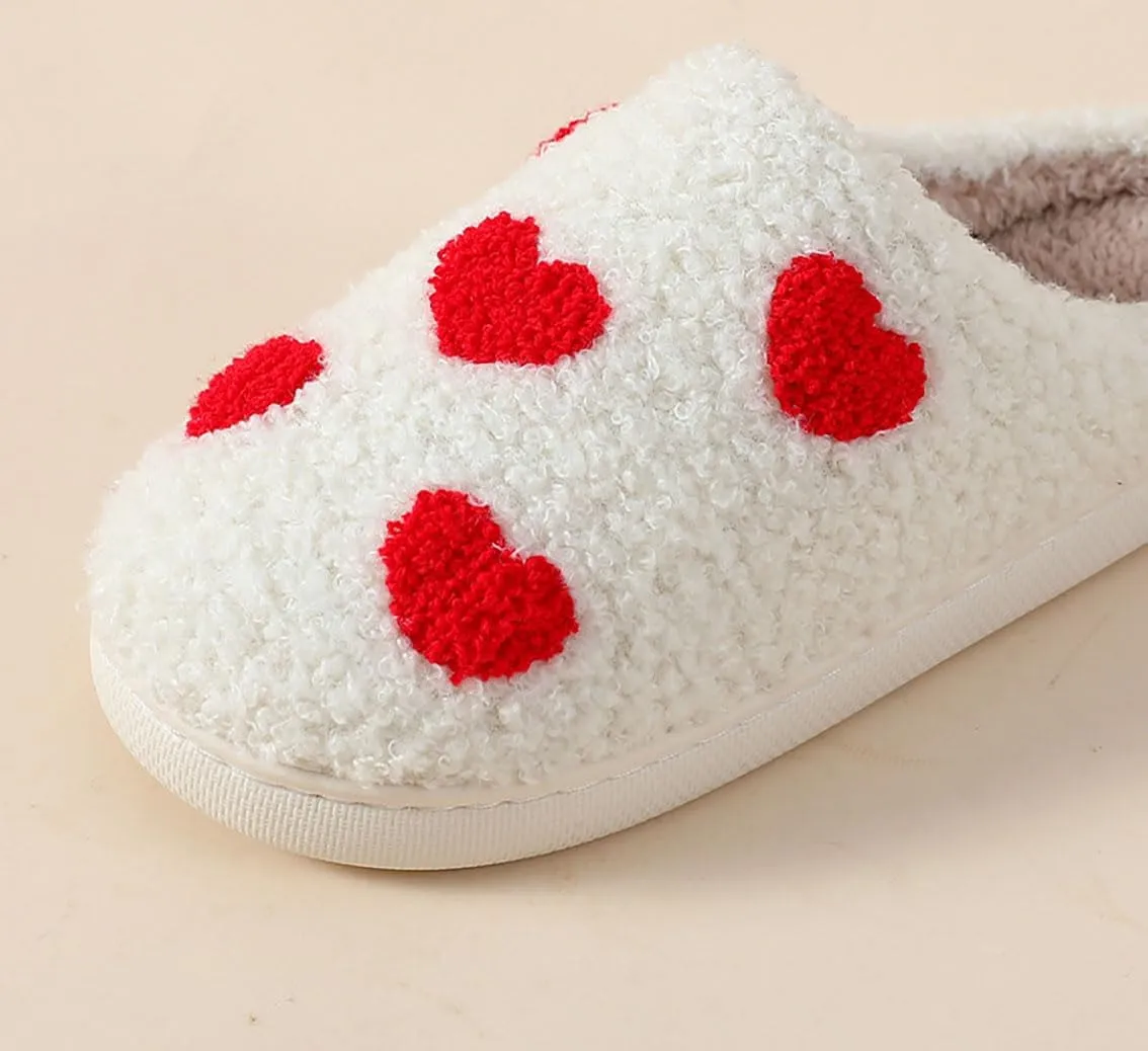 Women's Cute Strawberry Cherry Mushroom Cartoon Animal Cat Slippers - Cowboy Hat Boots - Happy Face Memory Foam Fluffy Cloud Indoor Household Couple Slippers