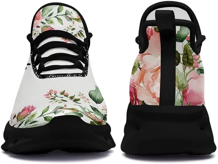 Women's Fashion Sneaker Colorful Tennis Running Walking Shoes Light Weight Comfortable Unisex Sports Shoes