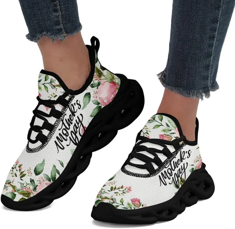 Women's Fashion Sneaker Colorful Tennis Running Walking Shoes Light Weight Comfortable Unisex Sports Shoes