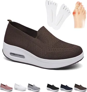 Women's Orthopedic Sneakers, Slip-On Light Air Cushion Orthopedic Sneakers, Womens Orthopedic Sneakers, 2023 New Women's Stylish Breathable Orthopedic Sneakers