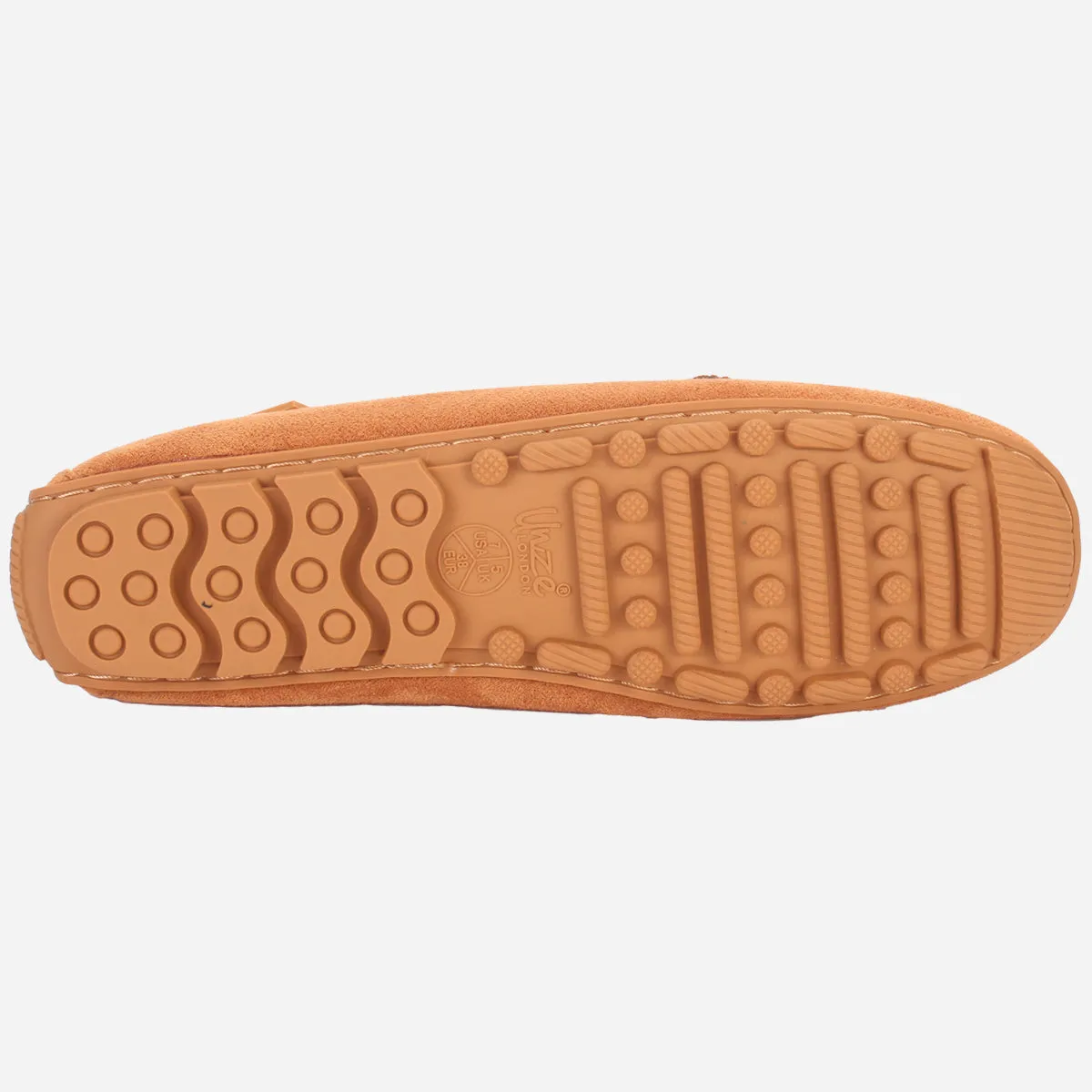 Womens "ISSA" Flat Comfy Slide In Moccasins