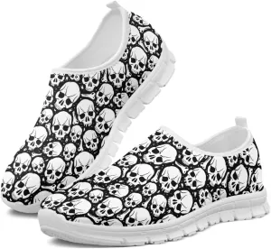 Women's Sneakers Casual Low Top Walking Sneaker Flat Breathable Slip On Soft Holiday Outdoor Shoes for Women