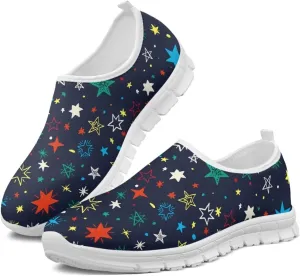 Women's Sneakers Casual Low Top Walking Sneaker Flat Breathable Soft Slip On Outdoor Lightweight Shoes for Women
