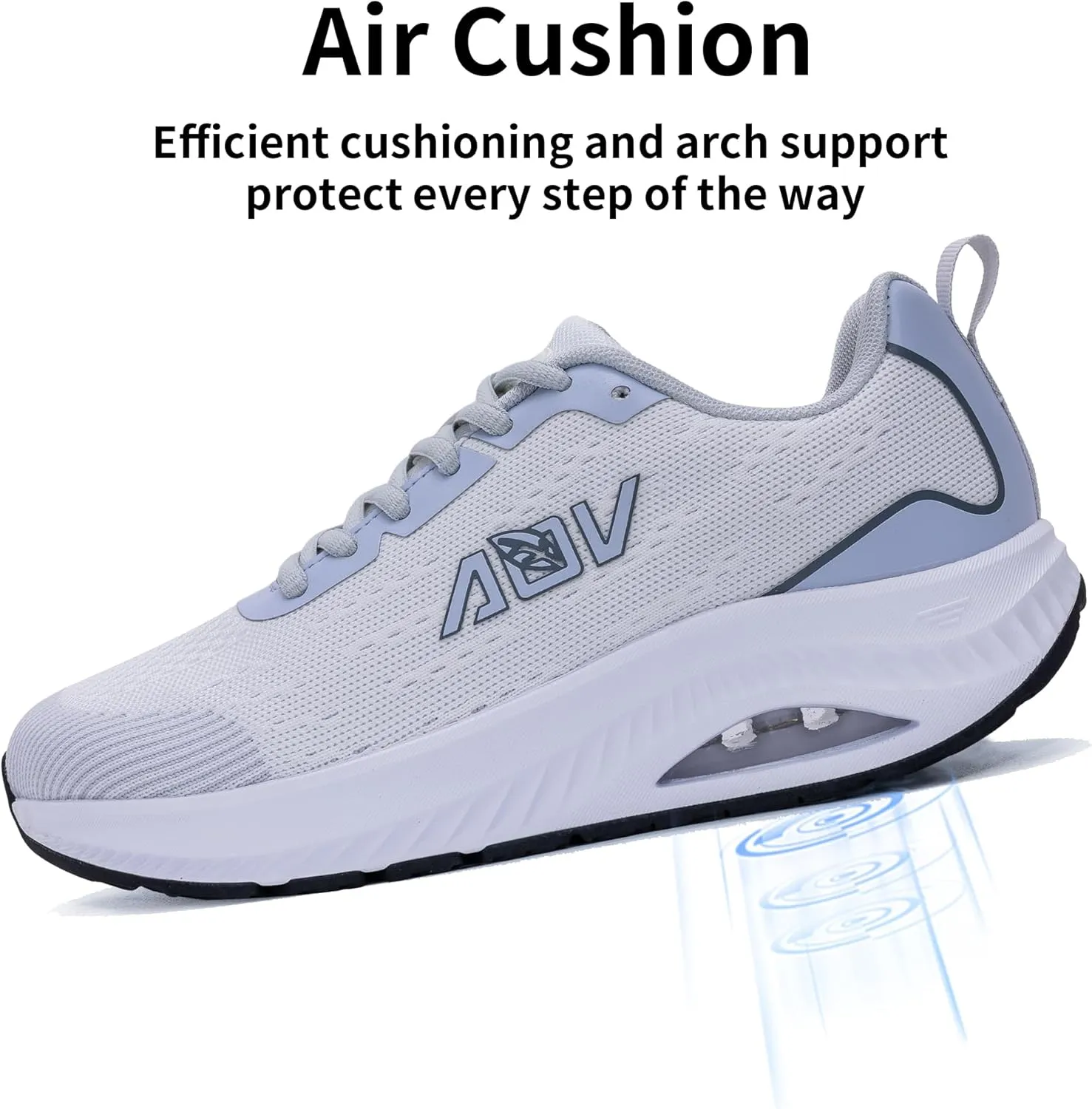 Womens Wide Toe Box Shoes Arch Support Walking Shoes Orthotic Wide Air Tennis Sneakers for Plantar Fasciitis