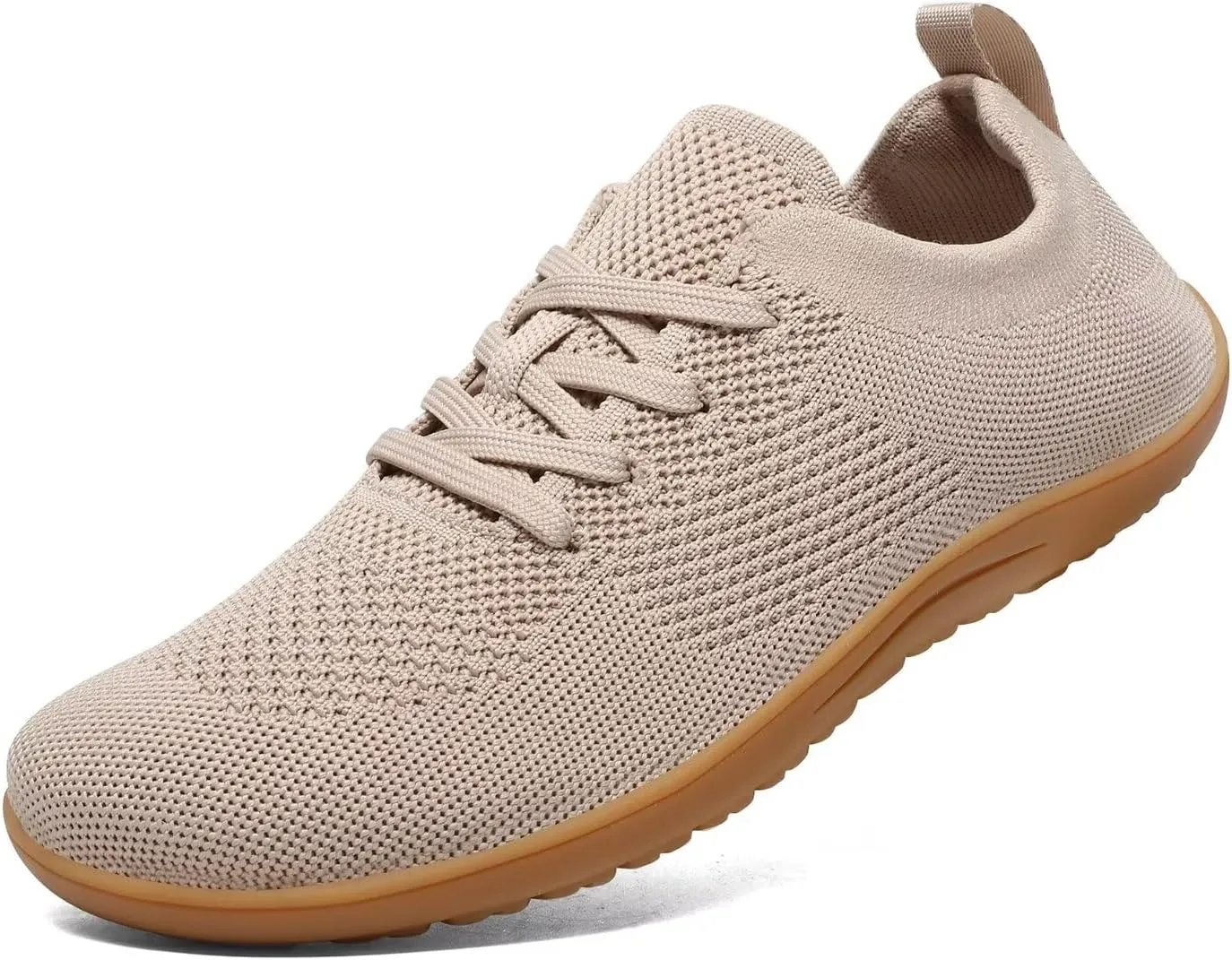 Women's Wide Toe Minimalist Barefoot Walking Shoes Breathable Casual Tennis Gym Athletic Sneakers