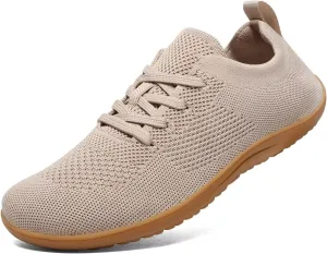 Women's Wide Toe Minimalist Barefoot Walking Shoes Breathable Casual Tennis Gym Athletic Sneakers