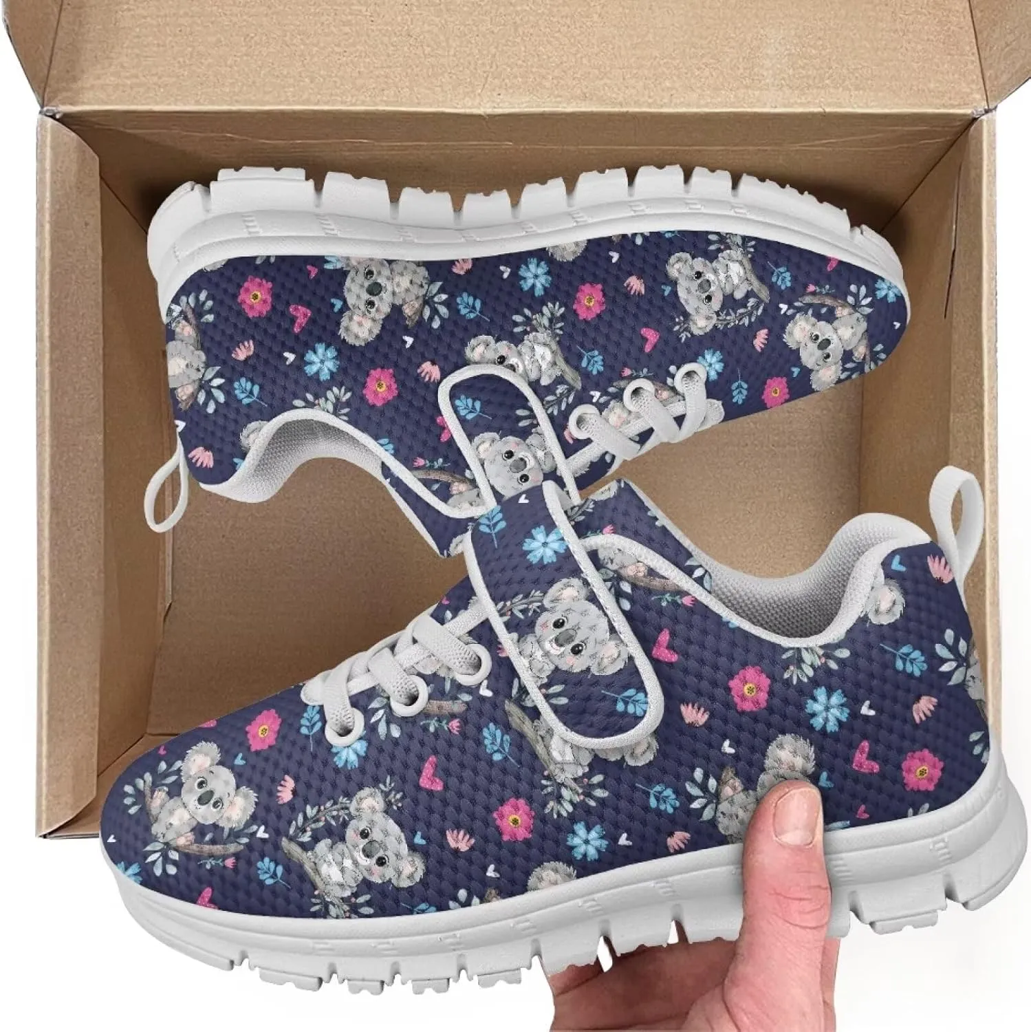 YEXIATODO Boys' Girls' Shoes Lightweight Slip On Casual Running Shoes Breathable Athletic Shoes Sneakers 11-2.5 Kids