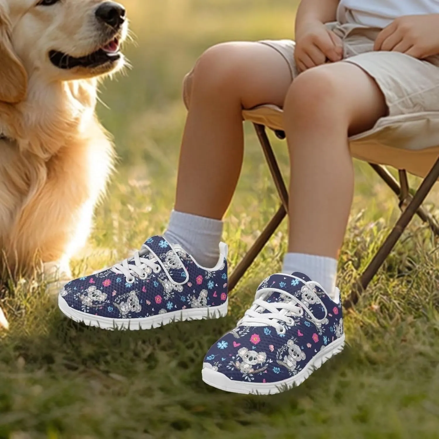 YEXIATODO Boys' Girls' Shoes Lightweight Slip On Casual Running Shoes Breathable Athletic Shoes Sneakers 11-2.5 Kids
