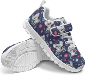 YEXIATODO Boys' Girls' Shoes Lightweight Slip On Casual Running Shoes Breathable Athletic Shoes Sneakers 11-2.5 Kids