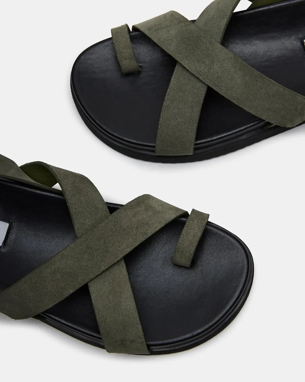 Yishaweiqi Platform Sandals for Women Ankle Wrap Buckle Strap Flat Sandals Toe Ring Comfort Footbed Flatform Sandals Dress Summer Shoes