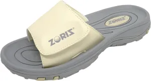 ZORIZ Golf Slides for Men and Women, Sports Slip On Sandals With Removable Spikes, Golf Footwear With Deeper Heel Cup and Higher Sidewalls for Secure Comfort